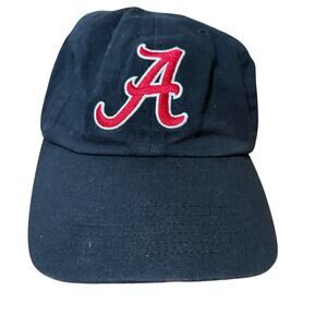 Alabama Crimson Tide Black Adjustable Strap Hat Dad Cap Top of World NCAA